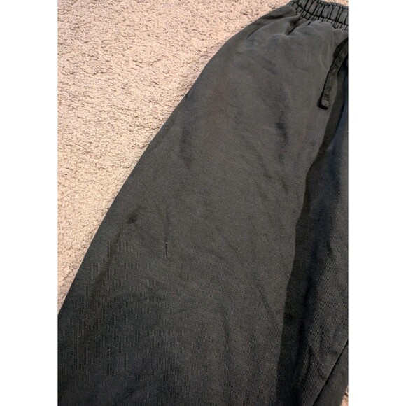 Nike Club Fleece Black Sweatpants Distressed Nike BV2737-010 Men's Small - Picture 2 of 6